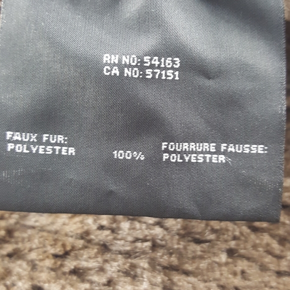 NEW Suede Faux Fur Open Vest Marc New York (L) - Picture 6 of 9